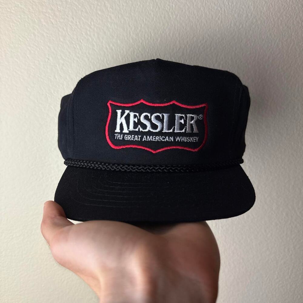 Vintage Kessler Snapback Cap in Black